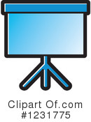 Projector Screen Clipart #1231775 by Lal Perera