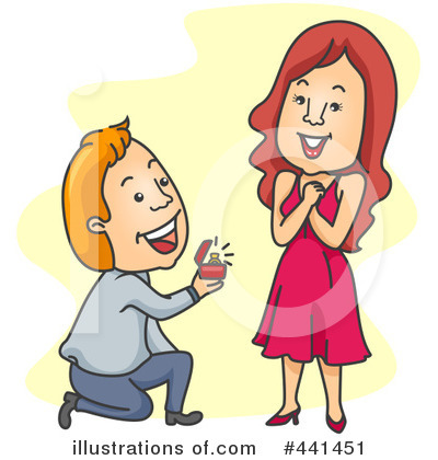 Royalty-Free (RF) Proposing Clipart Illustration by BNP Design Studio - Stock Sample #441451