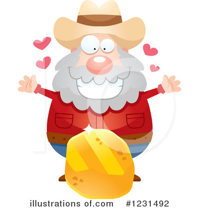Prospector Clipart #1231492 by Cory Thoman