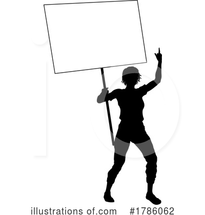 Royalty-Free (RF) Protest Clipart Illustration by AtStockIllustration - Stock Sample #1786062