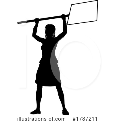 Royalty-Free (RF) Protest Clipart Illustration by AtStockIllustration - Stock Sample #1787211