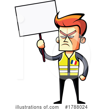Royalty-Free (RF) Protest Clipart Illustration by beboy - Stock Sample #1788024
