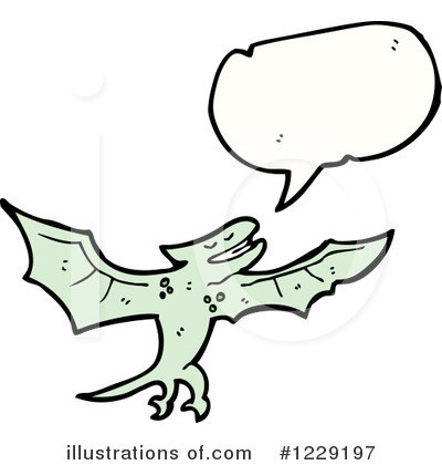 Terradactyl Clipart #1229197 by lineartestpilot