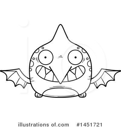 Royalty-Free (RF) Pterodactyl Clipart Illustration by Cory Thoman - Stock Sample #1451721