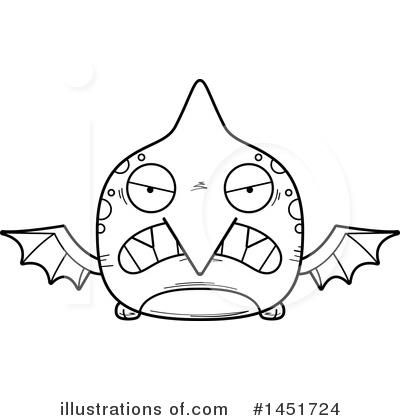 Royalty-Free (RF) Pterodactyl Clipart Illustration by Cory Thoman - Stock Sample #1451724