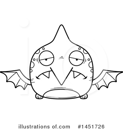 Royalty-Free (RF) Pterodactyl Clipart Illustration by Cory Thoman - Stock Sample #1451726