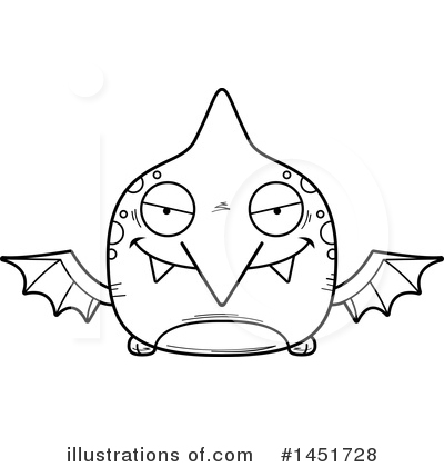 Royalty-Free (RF) Pterodactyl Clipart Illustration by Cory Thoman - Stock Sample #1451728