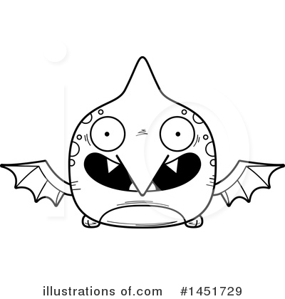 Royalty-Free (RF) Pterodactyl Clipart Illustration by Cory Thoman - Stock Sample #1451729