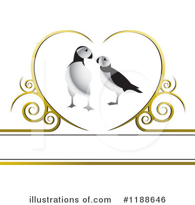 Puffin Clipart #1188646 by Lal Perera
