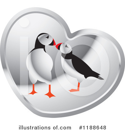 Puffin Clipart #1188648 by Lal Perera
