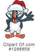 Puffin Clipart #1288858 by Dennis Holmes Designs