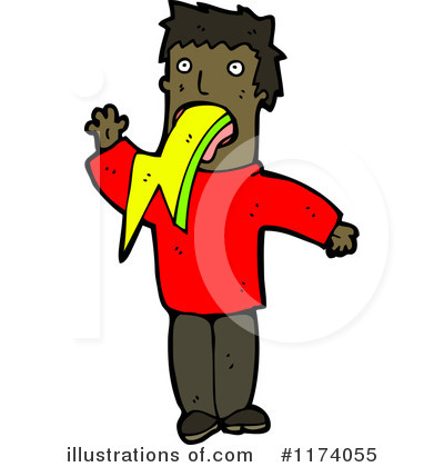 Royalty-Free (RF) Puking Clipart Illustration by lineartestpilot - Stock Sample #1174055