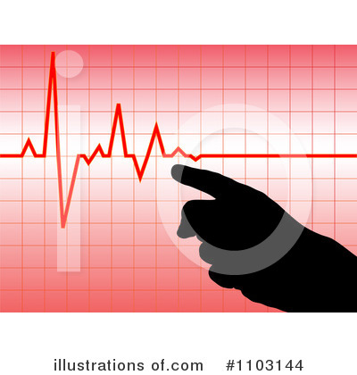 Heartbeat Clipart #1103144 by Andrei Marincas