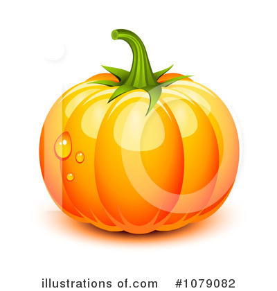 Royalty-Free (RF) Pumpkin Clipart Illustration by Oligo - Stock Sample #1079082