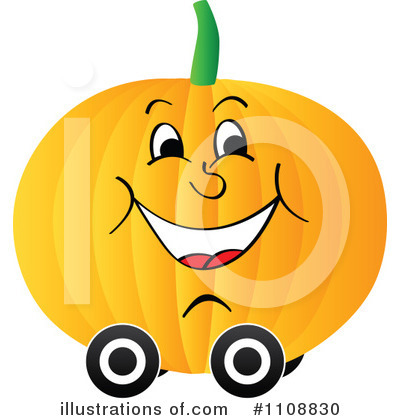 Royalty-Free (RF) Pumpkin Clipart Illustration by Andrei Marincas - Stock Sample #1108830