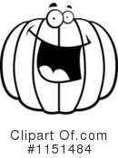 Pumpkin Clipart #1151484 by Cory Thoman