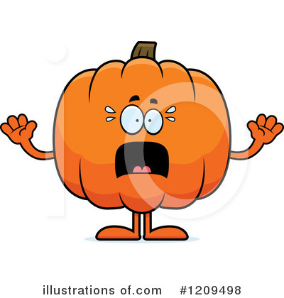 Royalty-Free (RF) Pumpkin Clipart Illustration by Cory Thoman - Stock Sample #1209498