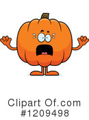Pumpkin Clipart #1209498 by Cory Thoman