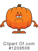 Pumpkin Clipart #1209508 by Cory Thoman
