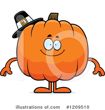 Pumpkin Clipart #1209510 by Cory Thoman