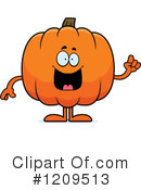 Pumpkin Clipart #1209513 by Cory Thoman