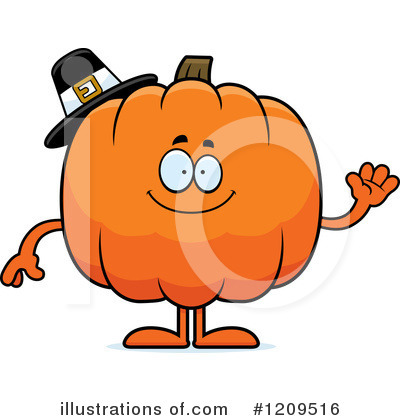 Pumpkin Clipart #1209516 by Cory Thoman