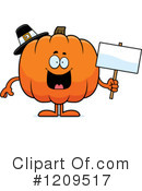 Pumpkin Clipart #1209517 by Cory Thoman