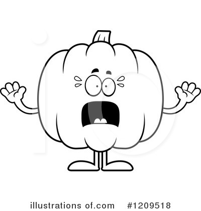 Royalty-Free (RF) Pumpkin Clipart Illustration by Cory Thoman - Stock Sample #1209518