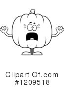 Pumpkin Clipart #1209518 by Cory Thoman
