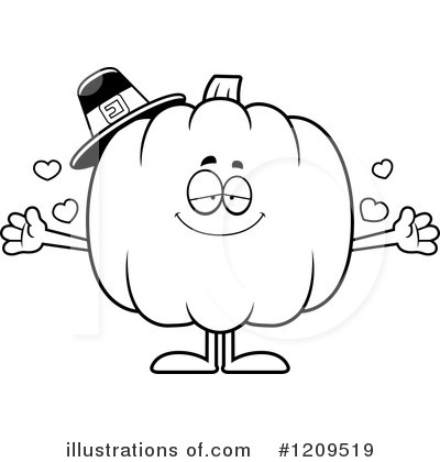 Royalty-Free (RF) Pumpkin Clipart Illustration by Cory Thoman - Stock Sample #1209519