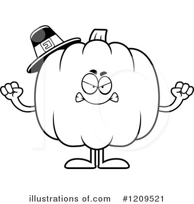 Royalty-Free (RF) Pumpkin Clipart Illustration by Cory Thoman - Stock Sample #1209521