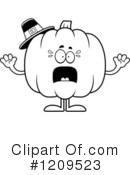 Pumpkin Clipart #1209523 by Cory Thoman