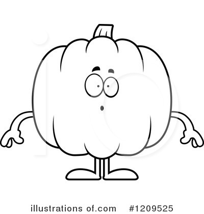 Royalty-Free (RF) Pumpkin Clipart Illustration by Cory Thoman - Stock Sample #1209525
