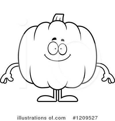 Royalty-Free (RF) Pumpkin Clipart Illustration by Cory Thoman - Stock Sample #1209527