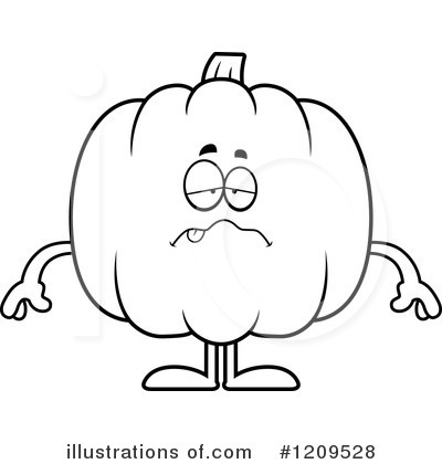 Royalty-Free (RF) Pumpkin Clipart Illustration by Cory Thoman - Stock Sample #1209528
