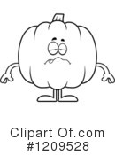Pumpkin Clipart #1209528 by Cory Thoman