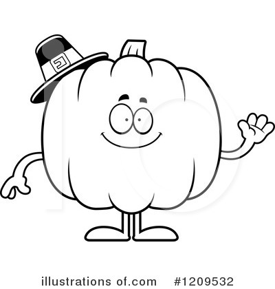 Royalty-Free (RF) Pumpkin Clipart Illustration by Cory Thoman - Stock Sample #1209532