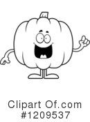 Pumpkin Clipart #1209537 by Cory Thoman