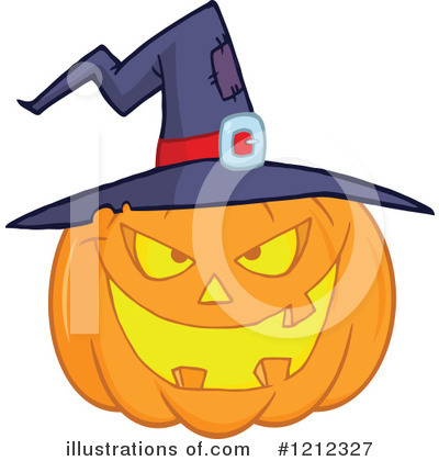 Royalty-Free (RF) Pumpkin Clipart Illustration by Hit Toon - Stock Sample #1212327