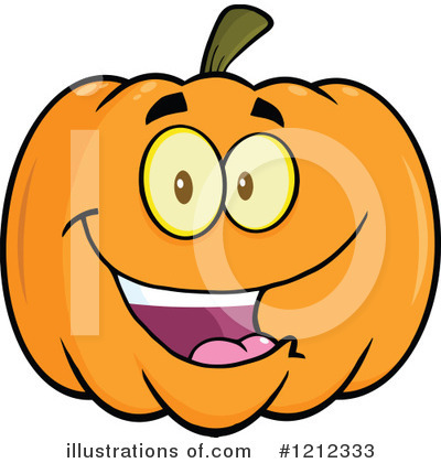 Royalty-Free (RF) Pumpkin Clipart Illustration by Hit Toon - Stock Sample #1212333