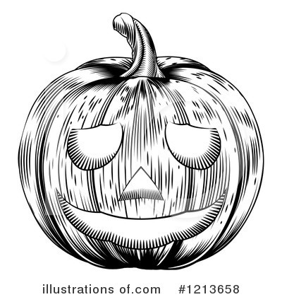 Royalty-Free (RF) Pumpkin Clipart Illustration by AtStockIllustration - Stock Sample #1213658