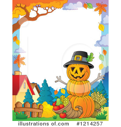 Royalty-Free (RF) Pumpkin Clipart Illustration by visekart - Stock Sample #1214257