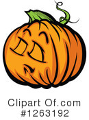 Pumpkin Clipart #1263192 by Chromaco