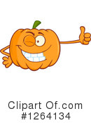 Pumpkin Clipart #1264134 by Hit Toon