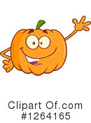 Pumpkin Clipart #1264165 by Hit Toon