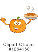 Pumpkin Clipart #1264168 by Hit Toon