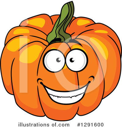 Royalty-Free (RF) Pumpkin Clipart Illustration by Vector Tradition SM - Stock Sample #1291600