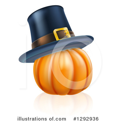 Royalty-Free (RF) Pumpkin Clipart Illustration by AtStockIllustration - Stock Sample #1292936
