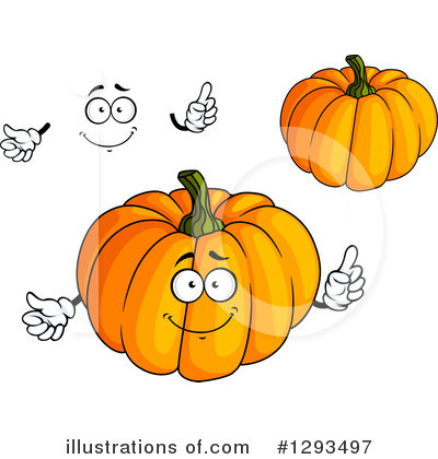 Royalty-Free (RF) Pumpkin Clipart Illustration by Vector Tradition SM - Stock Sample #1293497