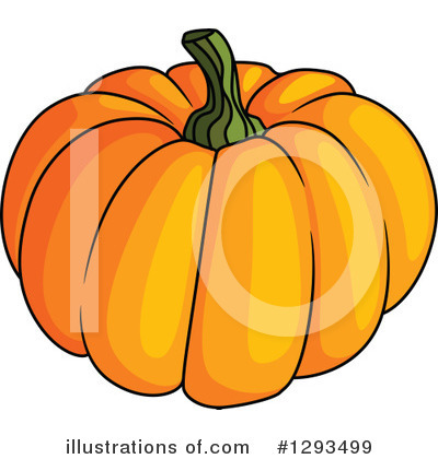 Royalty-Free (RF) Pumpkin Clipart Illustration by Vector Tradition SM - Stock Sample #1293499